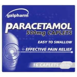 Paracetamol 500 mg Caplets (16)